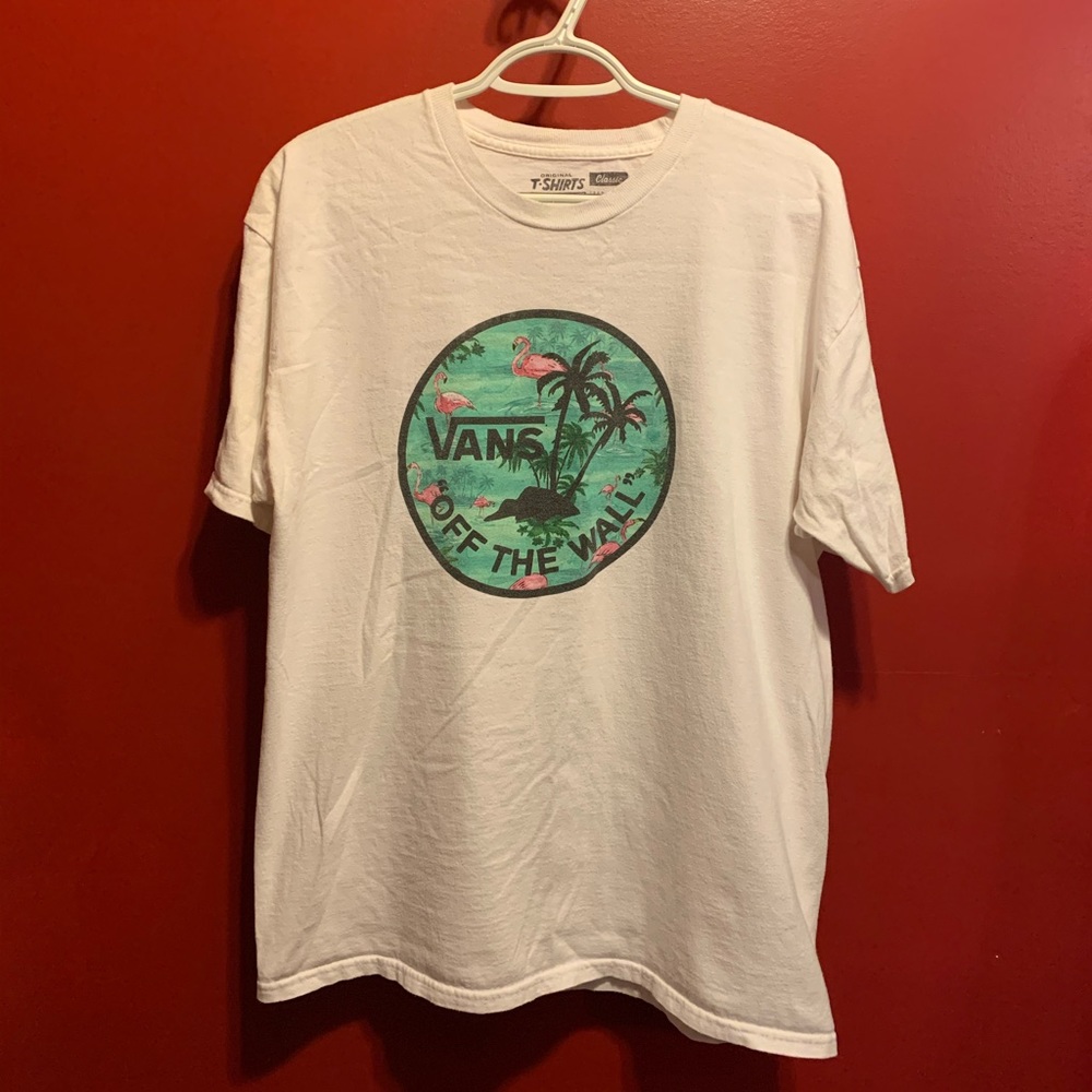 Men’s Large Vintage Vans Flamingo Tee